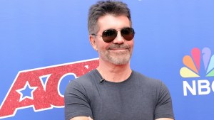 Simon Cowell poses for photo for AGT