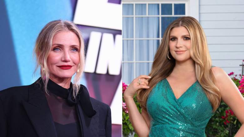 Cameron Diaz and Janet Caperna