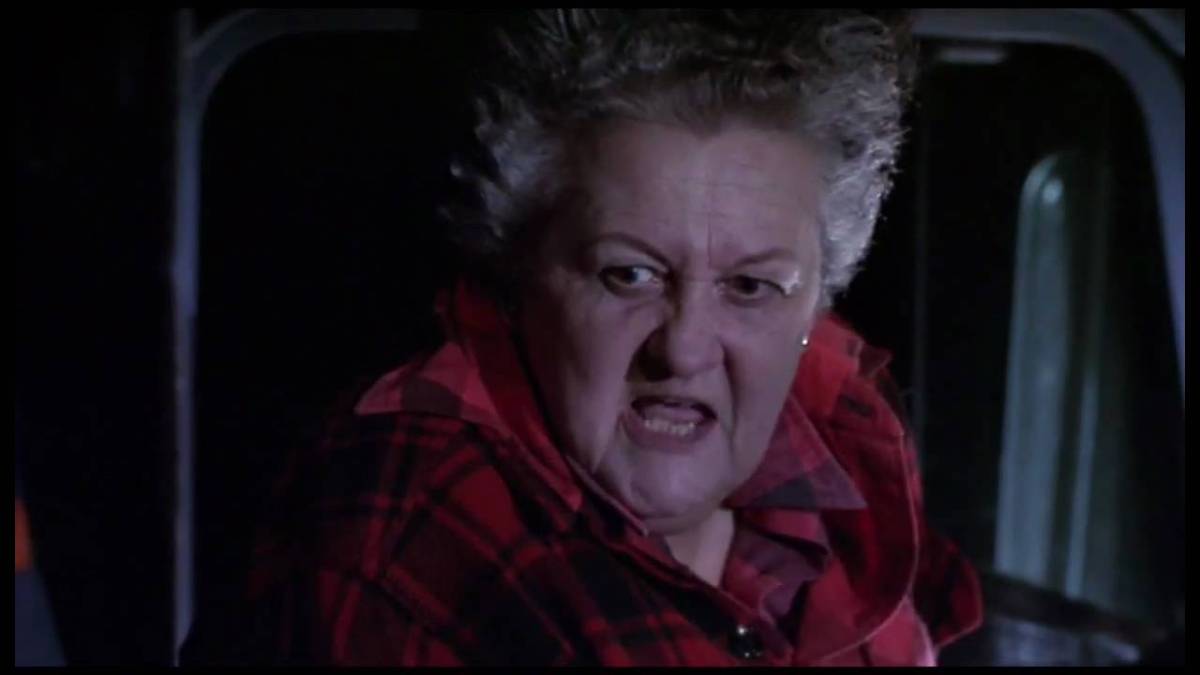 Alice Nunn as Large Marge in "Pee-wee's Big Adventure" 