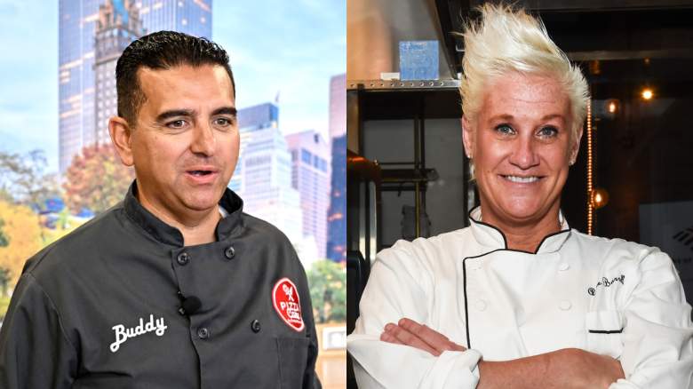 Buddy Valastro and Anne Burrell