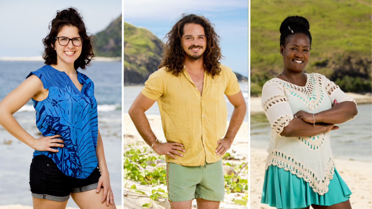 Aubry Bracco, Ozzy Lusth and Cirie Fields on "Survivor: Game Changers"