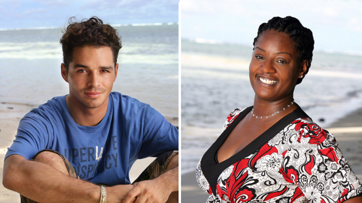 Ozzy Lusth and Cirie Fields on "Survivor: Micronesia"