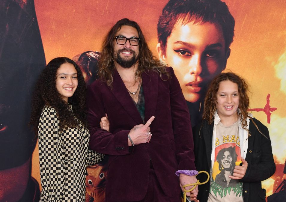 Jason Momoa with kids Lola and Nakoa-Wolf
