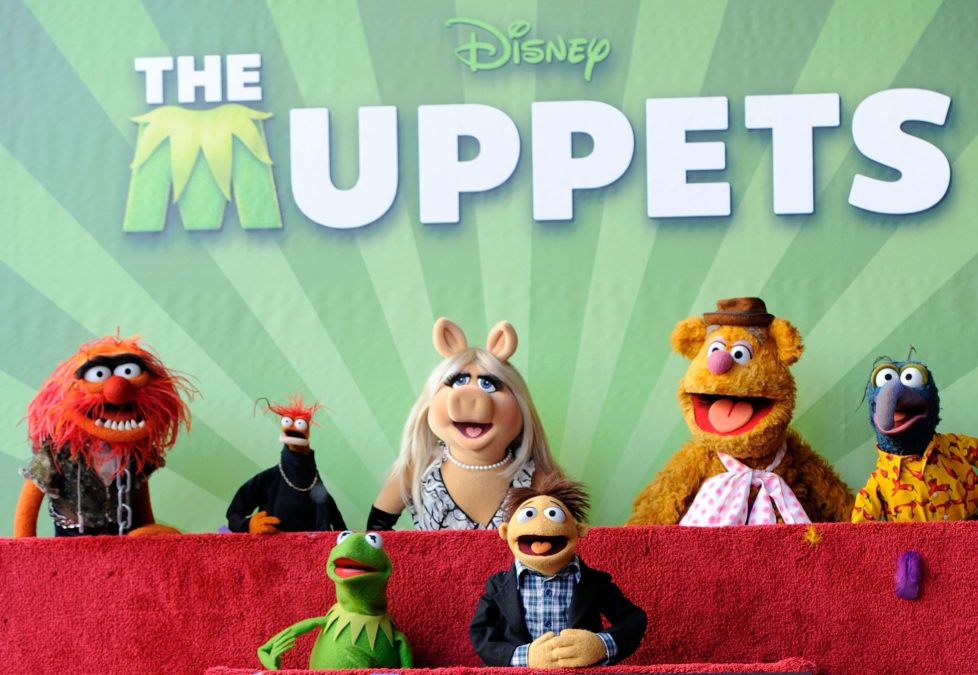 The Muppets at the Hollywood Walk of Fame in 2012