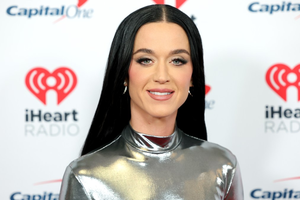 Katy Perry smiling