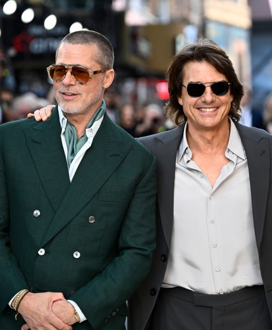 Brad Pitt and Tom Cruise 