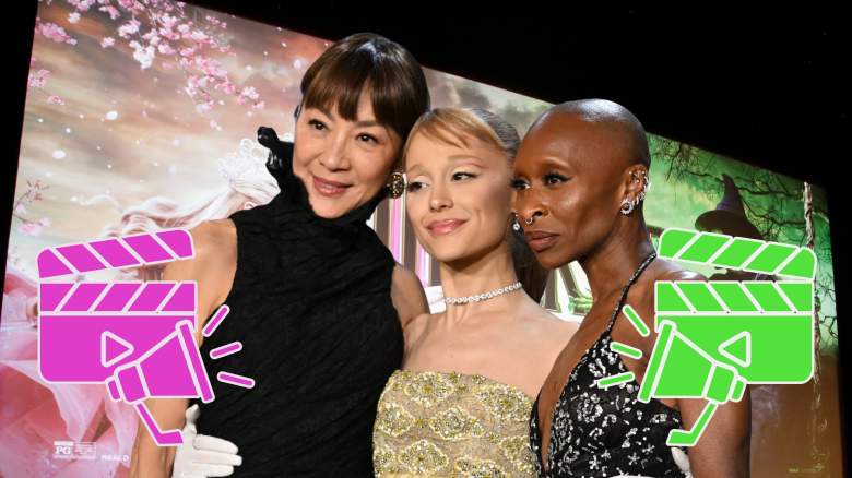 Michelle Yeoh, Ariana Grande and Cynthia Erivo - Stars of 'Wicked'
