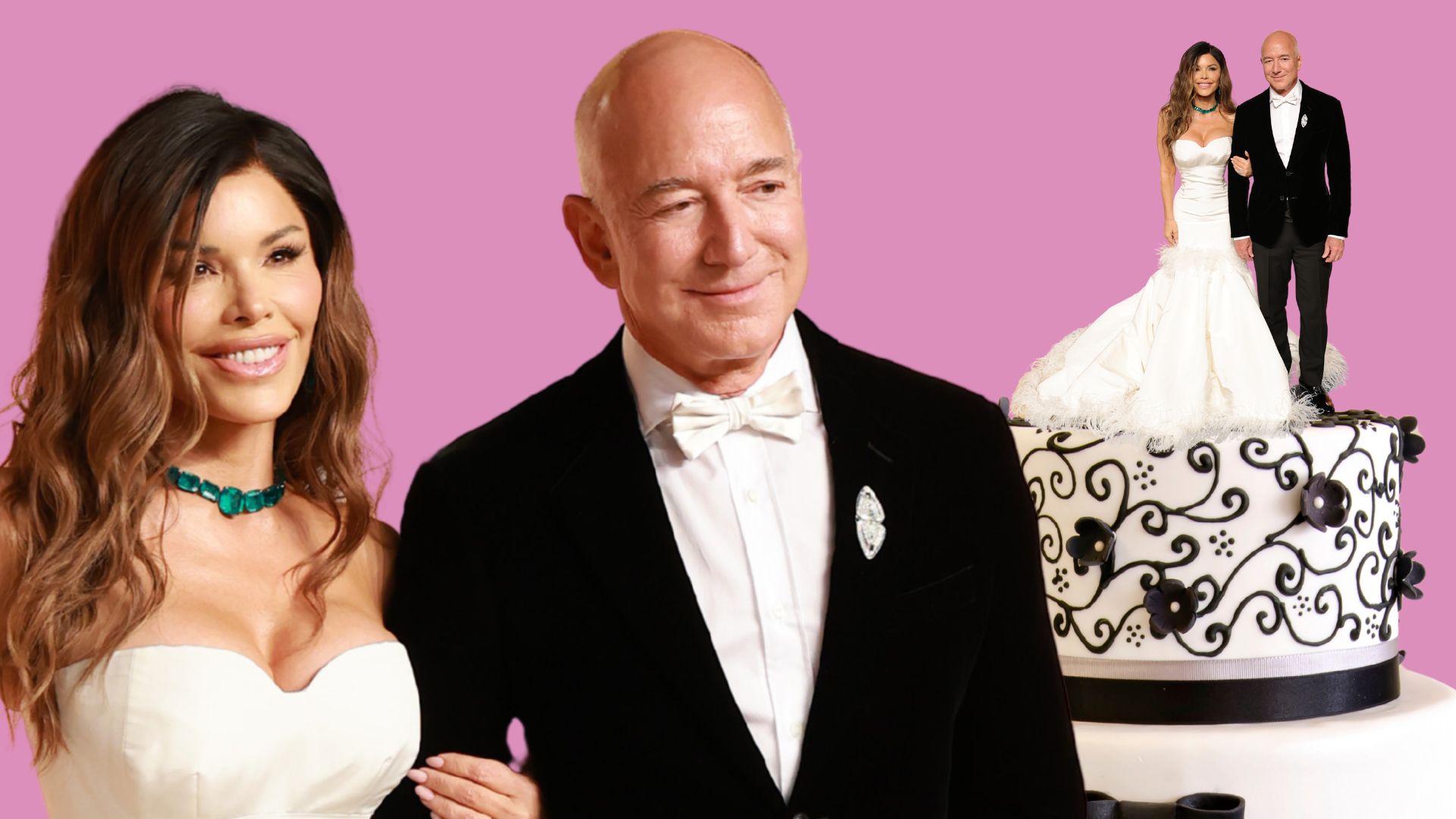 Lauren Sanchez and Jeff Bezos Get Wedding Festivities Underway