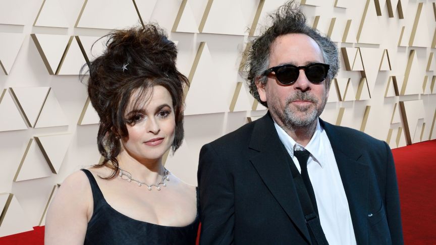 Helena Bonham Carter and Tim Burton