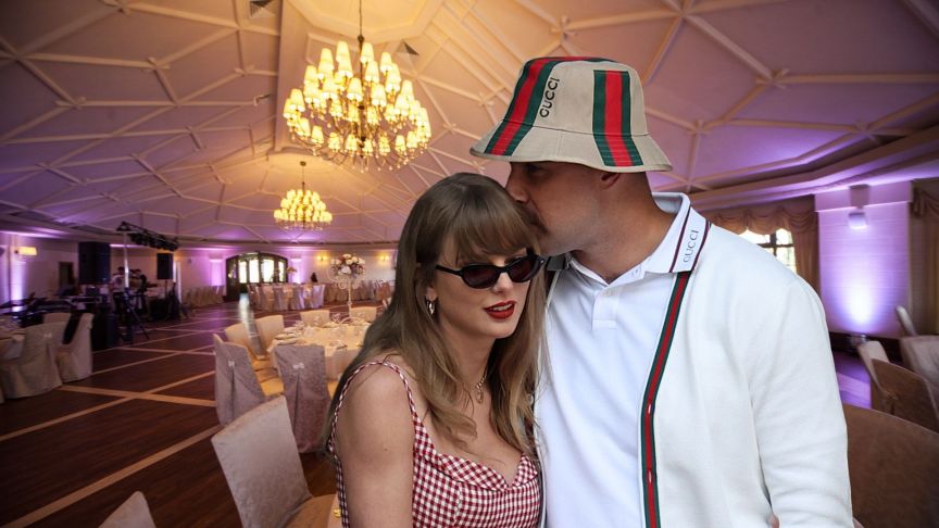 Taylor Swift and Travis Kelce