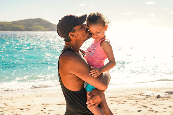 Rob 'Boston Rob' Mariano and his daughter