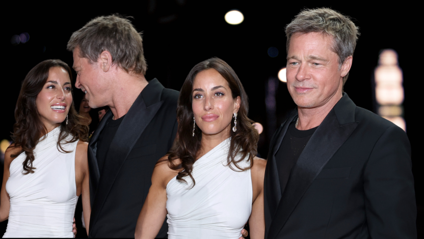 Brad Pitt and Ines Ramon