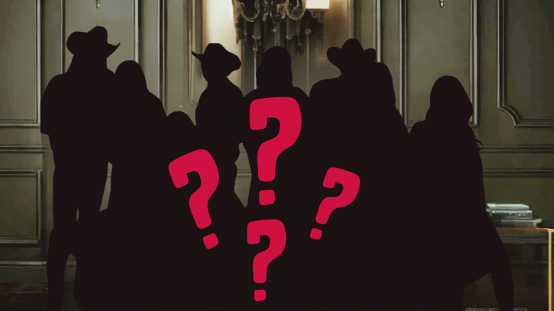 A silhouette of Bravo's McBee family