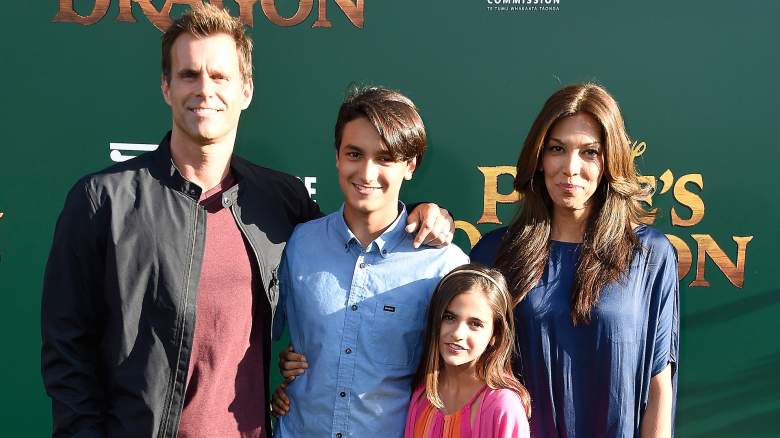 Cameron Mathison, Lucas Arthur Mathison, Leila Emmanuelle Mathison and Vanessa Arevalo