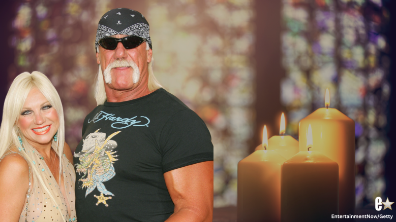 Linda Hogan and wrestler Hulk Hogan