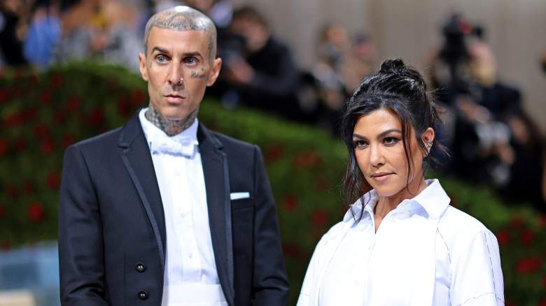 Travis Barker and Kourtney Kardashian