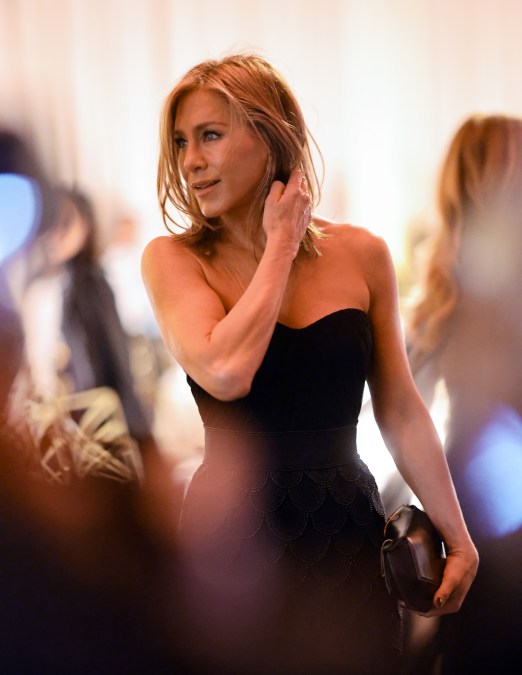 Jennifer Aniston attends the 81st Annual Golden Globe Awards