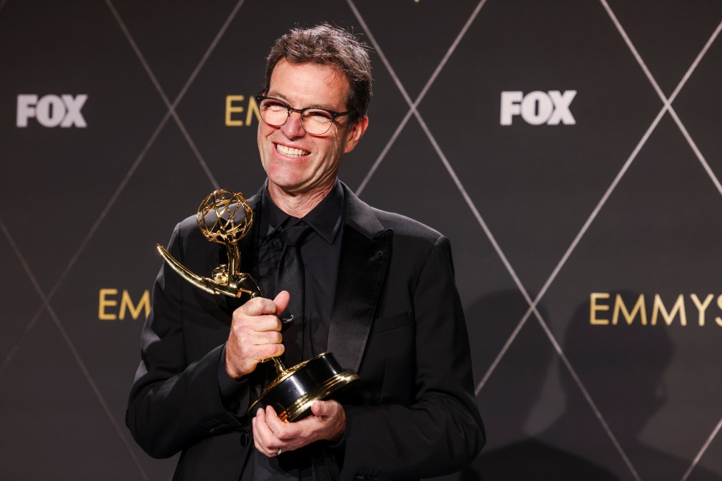 Mark Mylod, winner of Outstanding Directing for a Drama Series award 