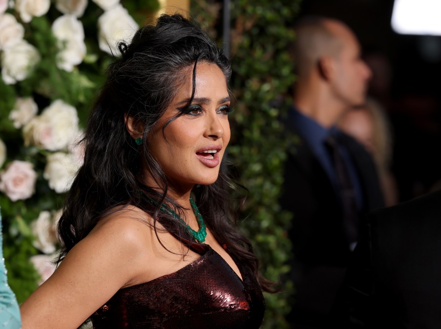 Salma Hayek attends the 82nd Annual Golden Globe Awards