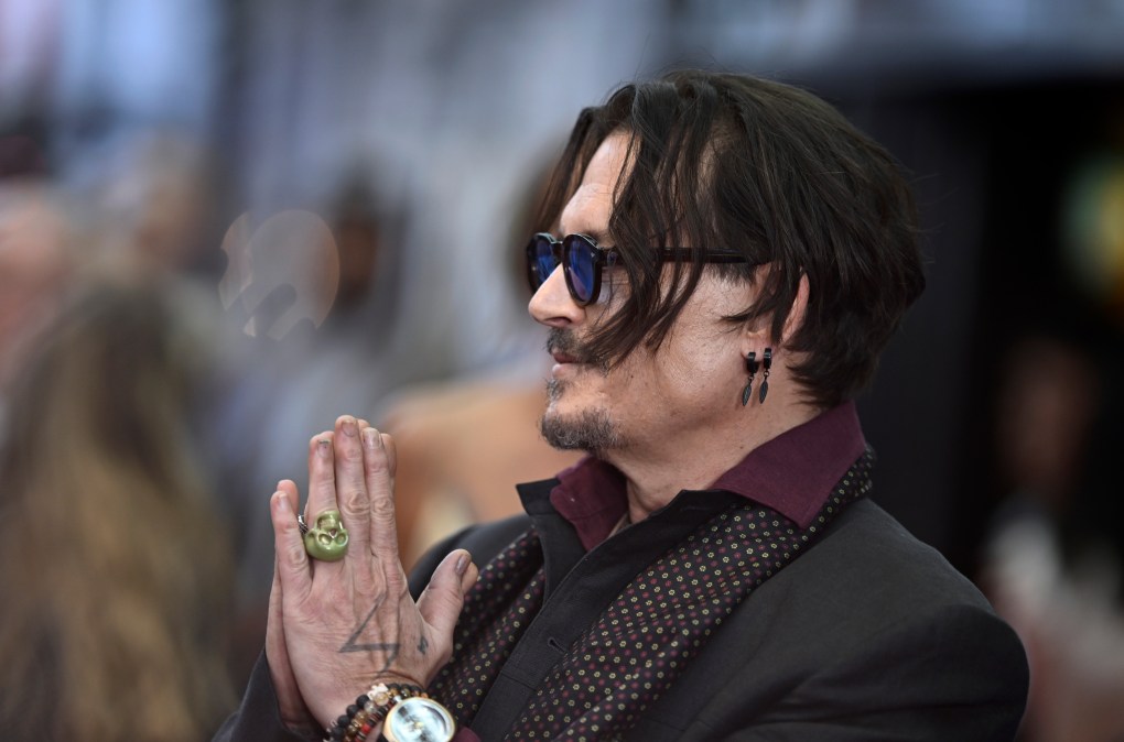 Johnny Depp attends the "Modigliani - Three Days On The Wing Of Madness" UK Premiere