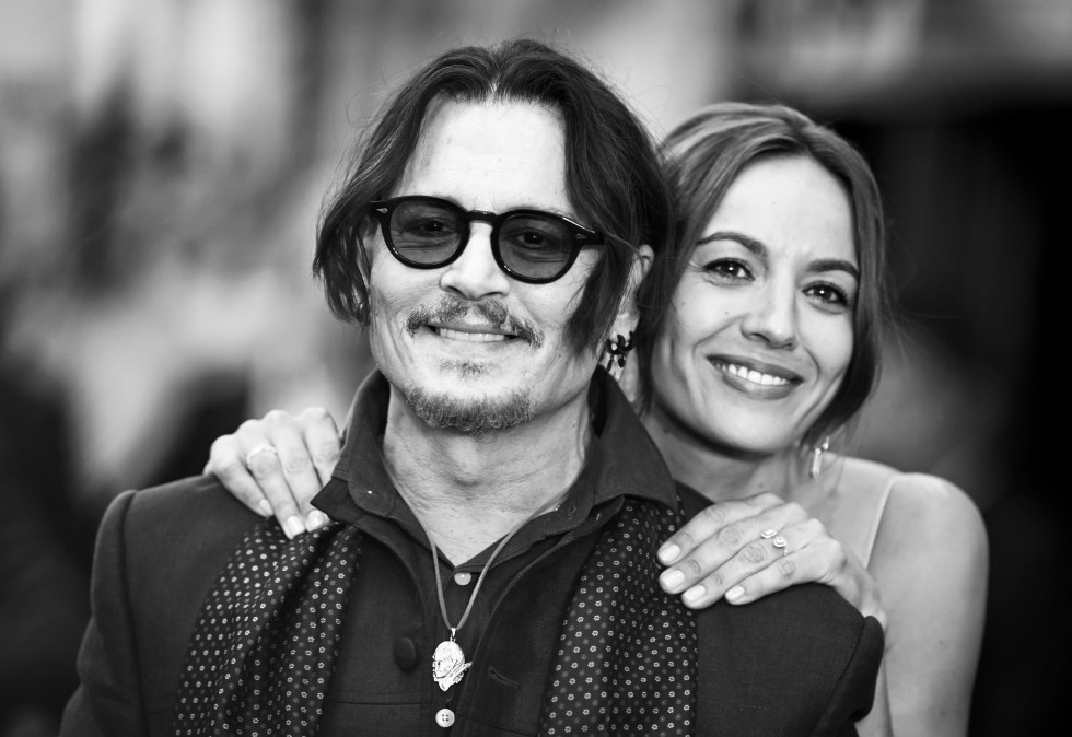 Johnny Depp and Antonia Desplat 
