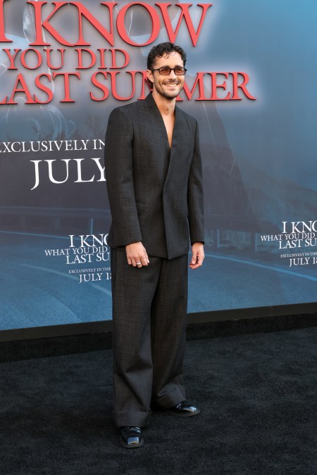 Jonah Hauer-King at the premiere of 2025's “I Know What You Did Last Summer”