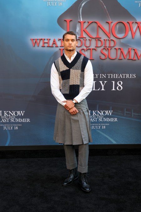 Tyriq Withers at the premiere of 2025's “I Know What You Did Last Summer”