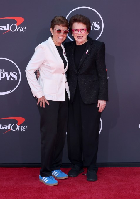 Ilana Kloss and Billie Jean King