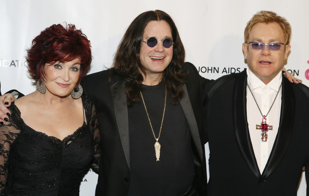 Ozzy Osbourne and Sir Elton John