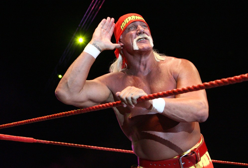 Hulk Hogan in the ring