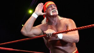 Hulk Hogan in the WWE ring