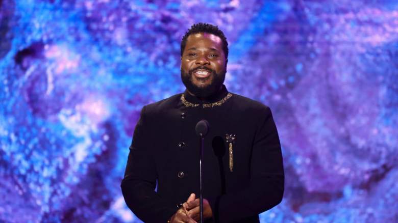 Malcolm-Jamal Warner speaks onstage during the 65th GRAMMY Awards Premiere Ceremony at Microsoft Theater on February 05, 2023