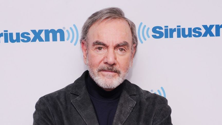 inger/songwriter Neil Diamond attends SiriusXM's "Town Hall" With Neil Diamond Hosted By Cousin Brucie On SiriusXM's Neil Diamond Radio