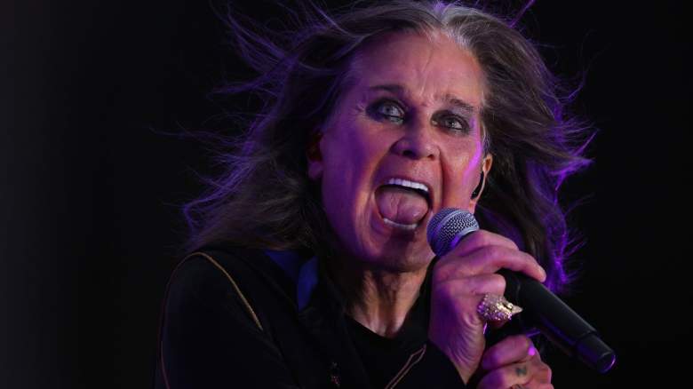 Ozzy Osbourne performs during half-time of the NFL game between the Los Angeles Rams and the Buffalo Bills at SoFi Stadium on September 08, 2022