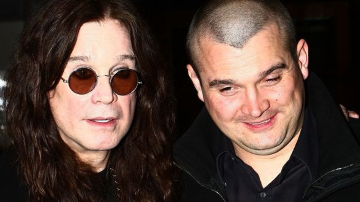 Ozzy Osbourne and his son, Louis