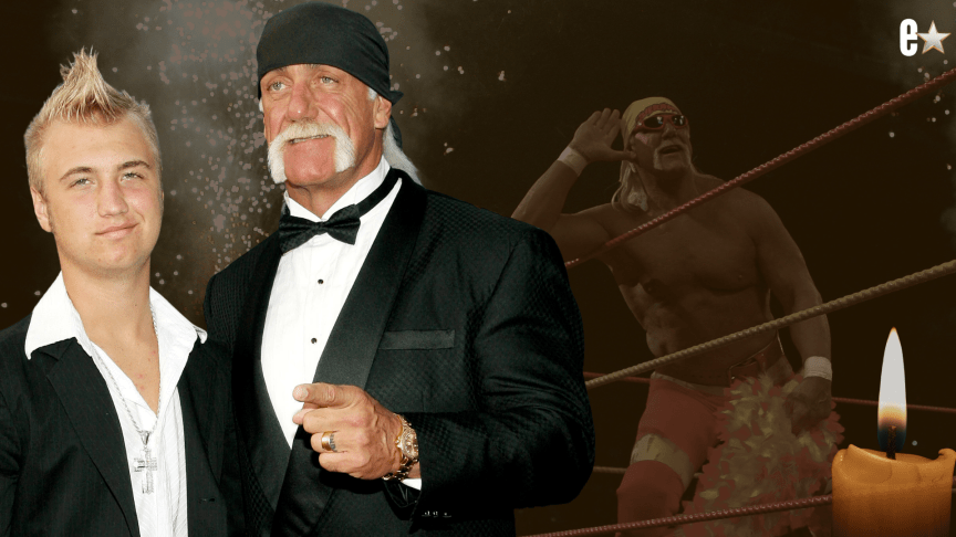 Actor Hulk Hogan and his son Nick