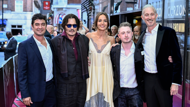 Cast of "Modi" at London Premiere