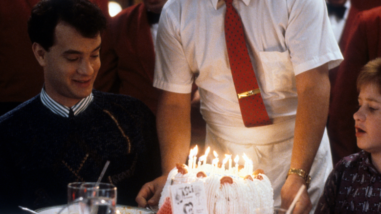 Tom Hanks in a scene from 'Big'