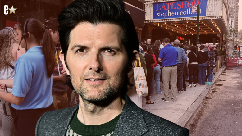Adam Scott reacts to Late night cancellation