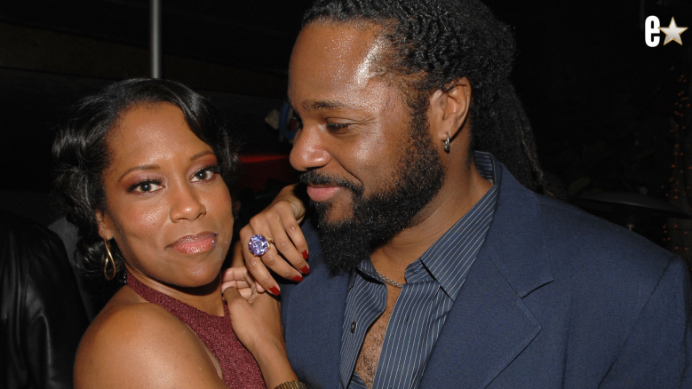 Actors Regina King (L) and Malcolm-Jamal Warner