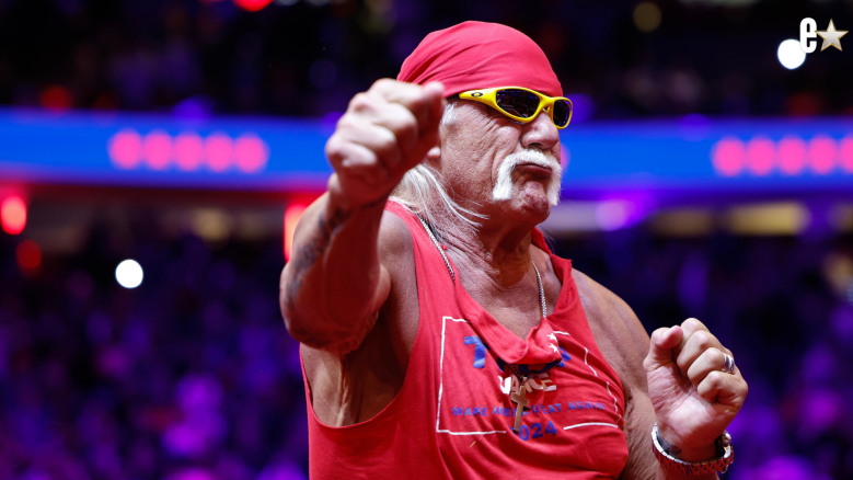 Hulk Hogan wasn't able to speak