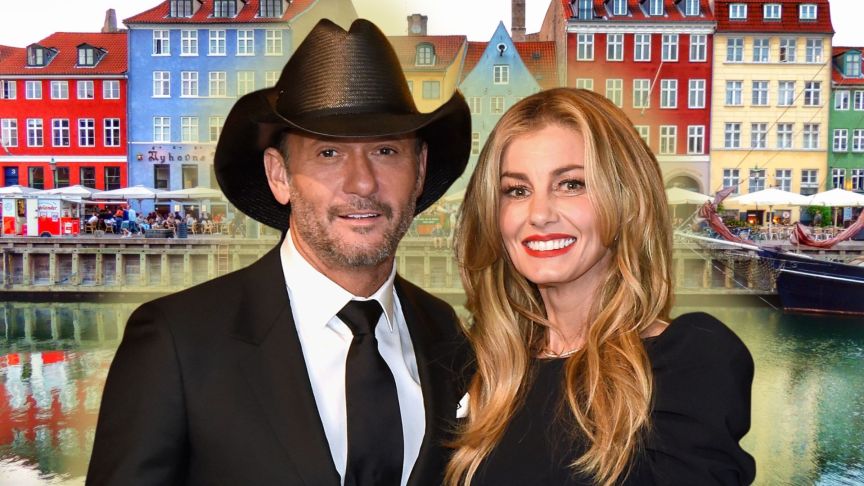 Tim McGraw sports new accessory on trip with wife Faith Hill