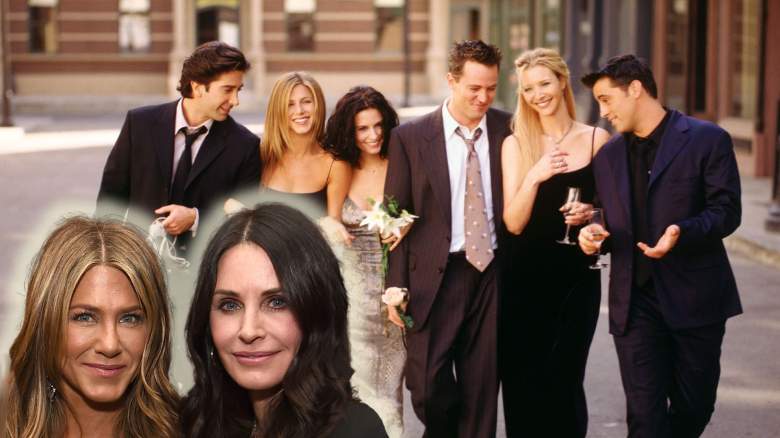 Jennifer Aniston & Courteney Cox Friends Then & Now