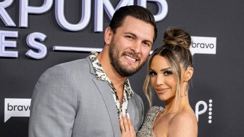 Brock Davies and Scheana Shay