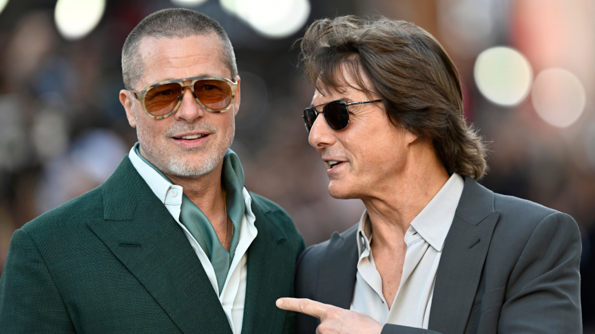 Brad Pitt and Tom Cruise