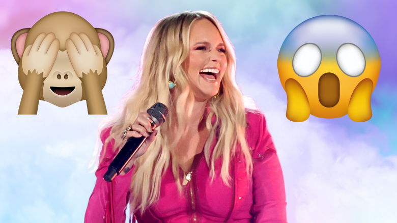 Miranda Lambert wardrobe malfunction
