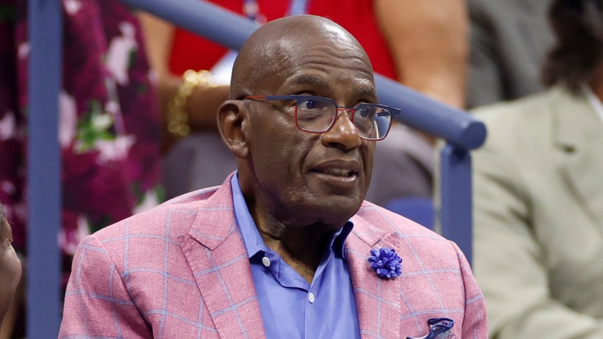 Al Roker watching a sporting match