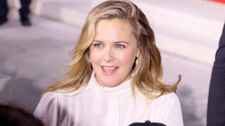 Alicia Silverstone attends the "Bugonia" red carpet