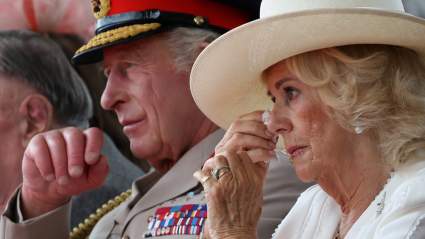 SEE King Charles & Queen Camilla Moved To Tears At Remembrance Event: PHOTOS 