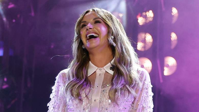 Carly Pearce performing onstage